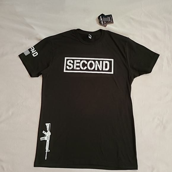 2nd Amendment SECOND  T shirt Sz Med  Sample - Picture 2 of 8